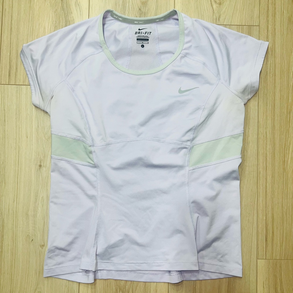 Nike Dri-FIT Tennis Lavender Sports Set - Skort (sz M) and Shirt (sz L) - Picture 7 of 11